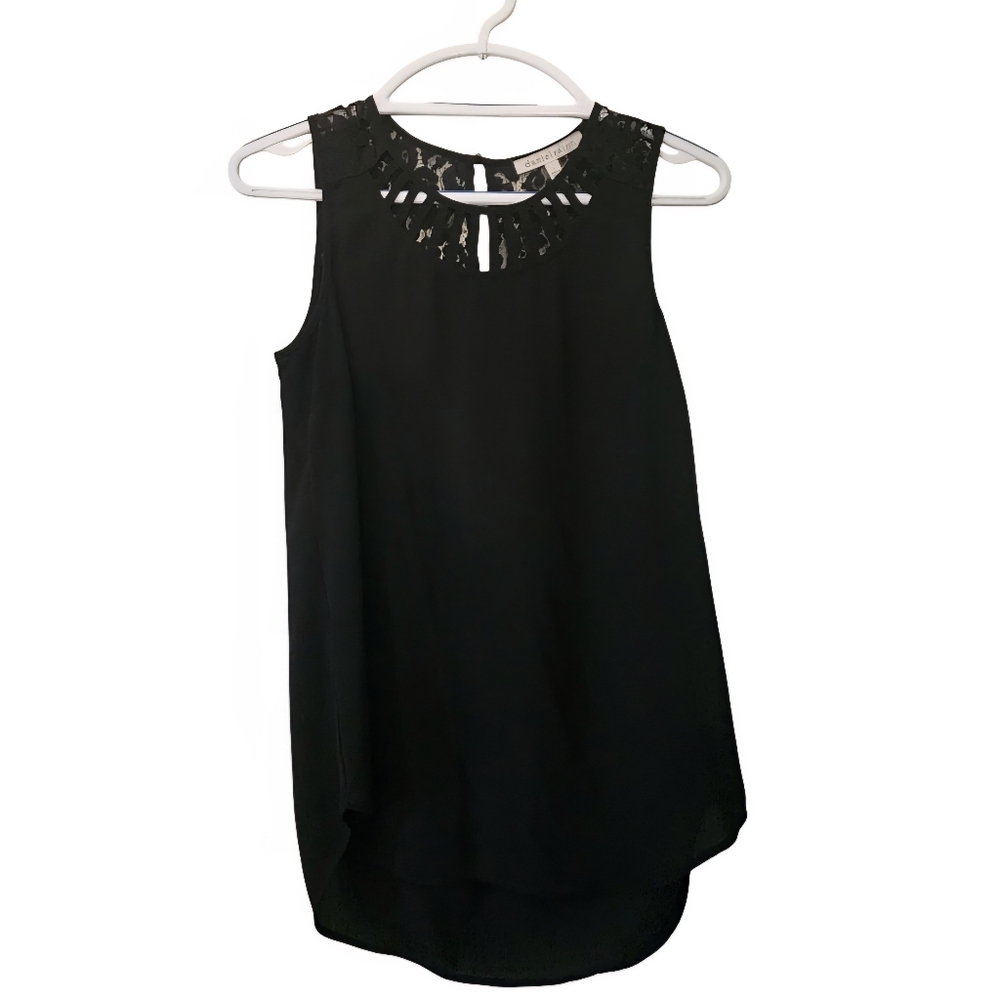 Daniel Rainn Tank Top Blouse - Black, Size 5